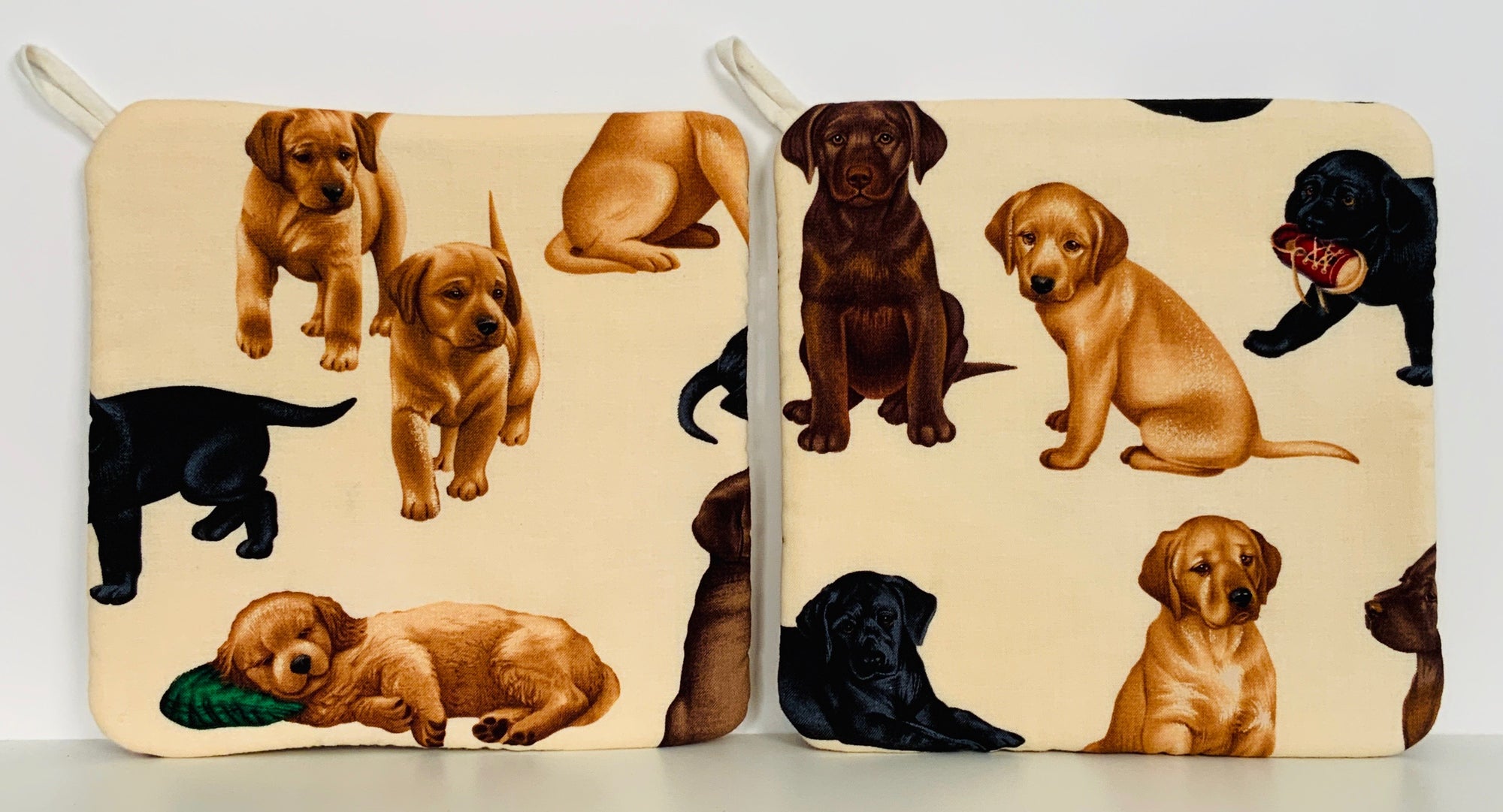 Hot Pads! Lab Puppies