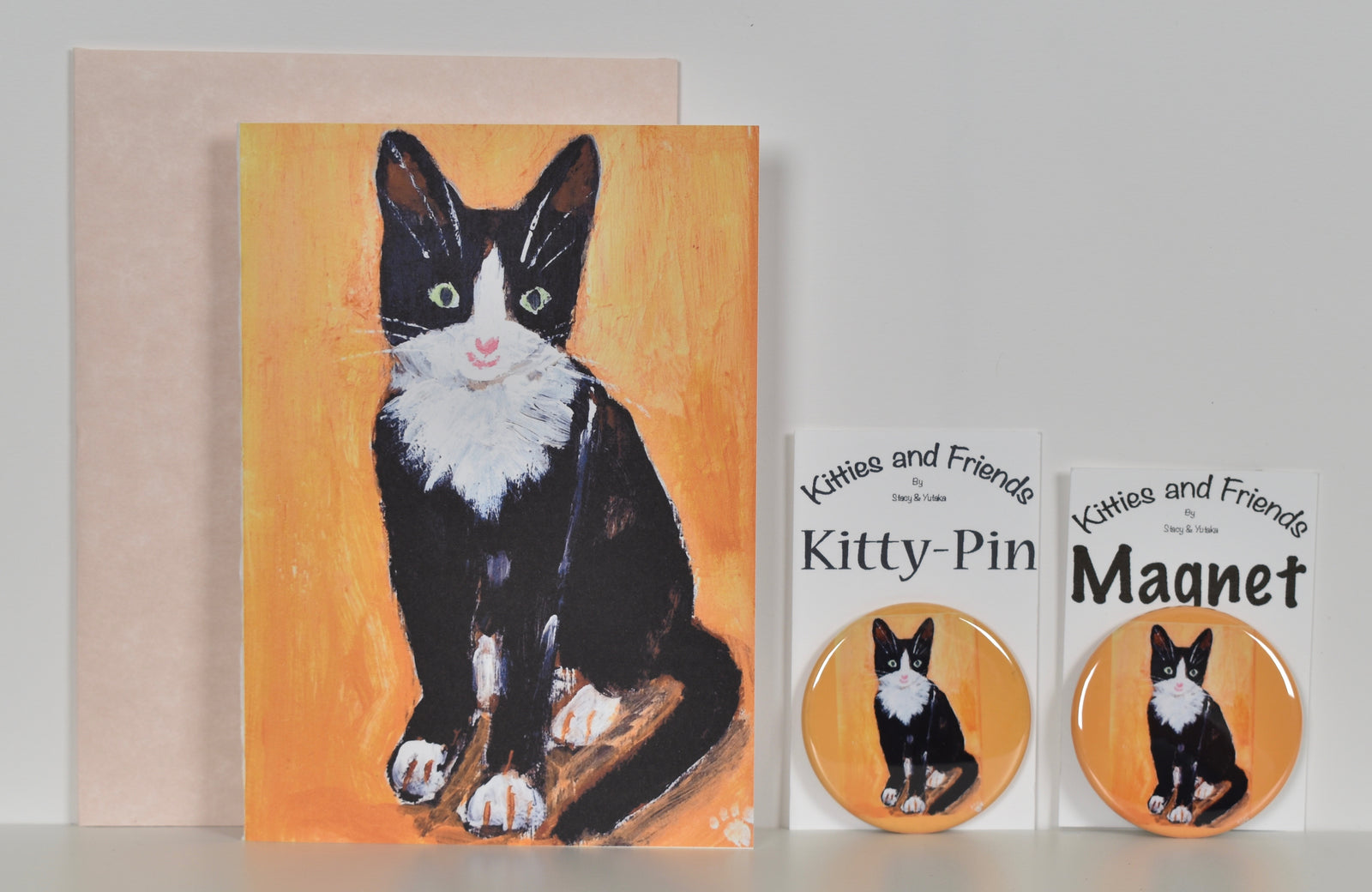 Sweet Animals! Black & White Cats