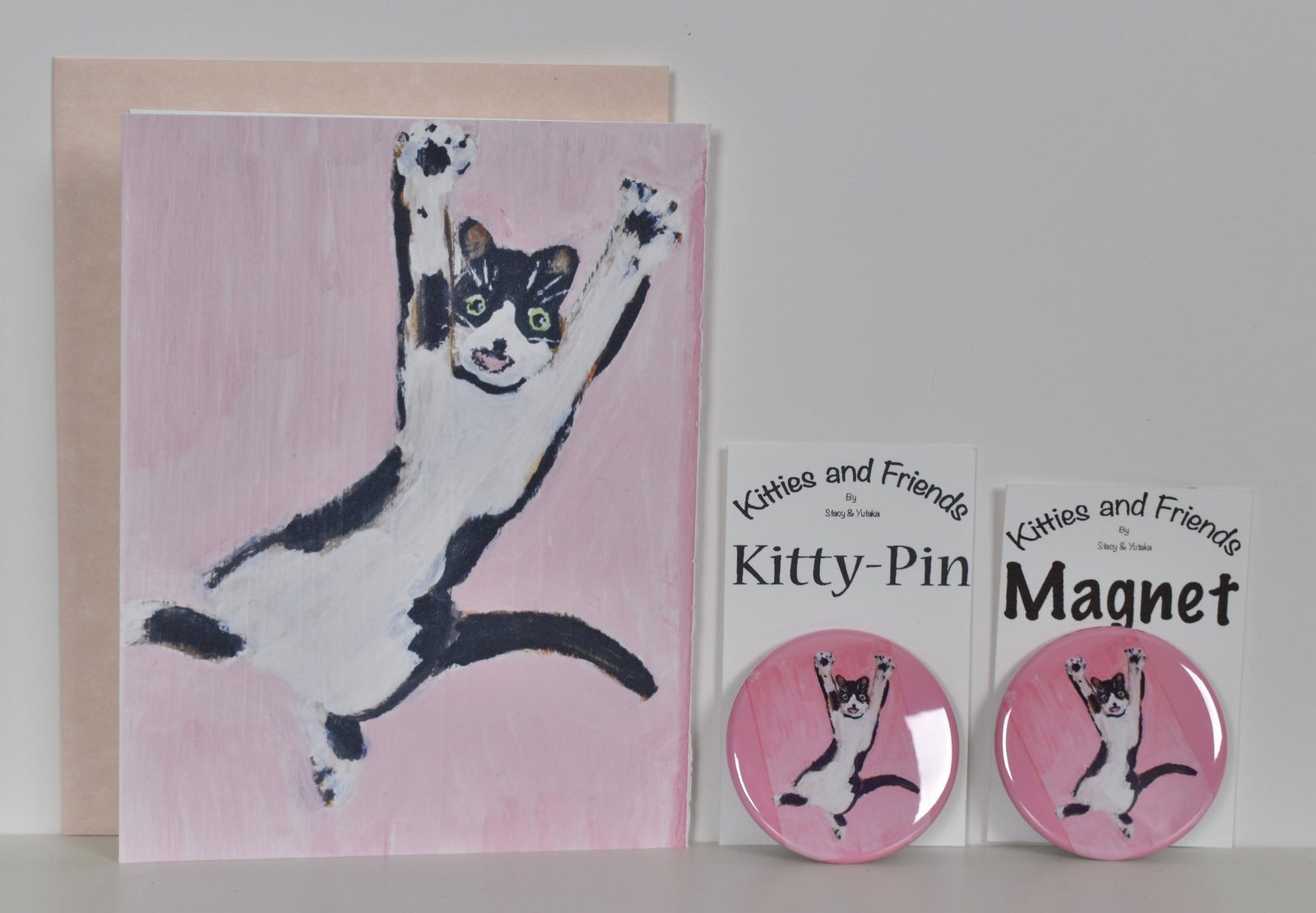 Sweet Animals! Black & White Cat