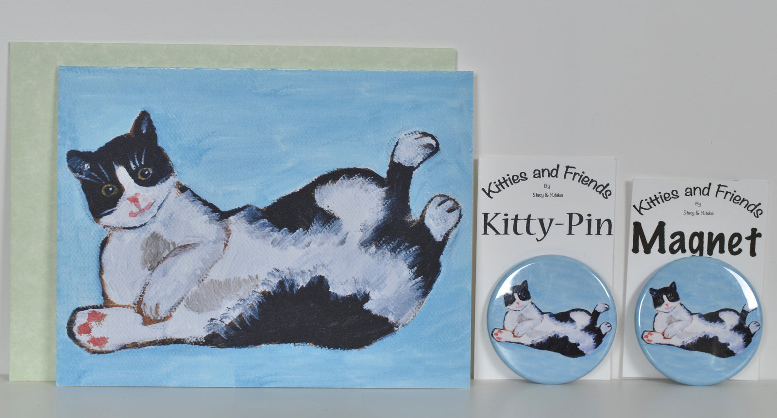 Sweet Animals! Black & White Cats