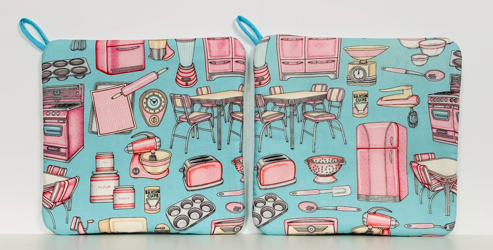 Hot Pads! Retro Kitchen
