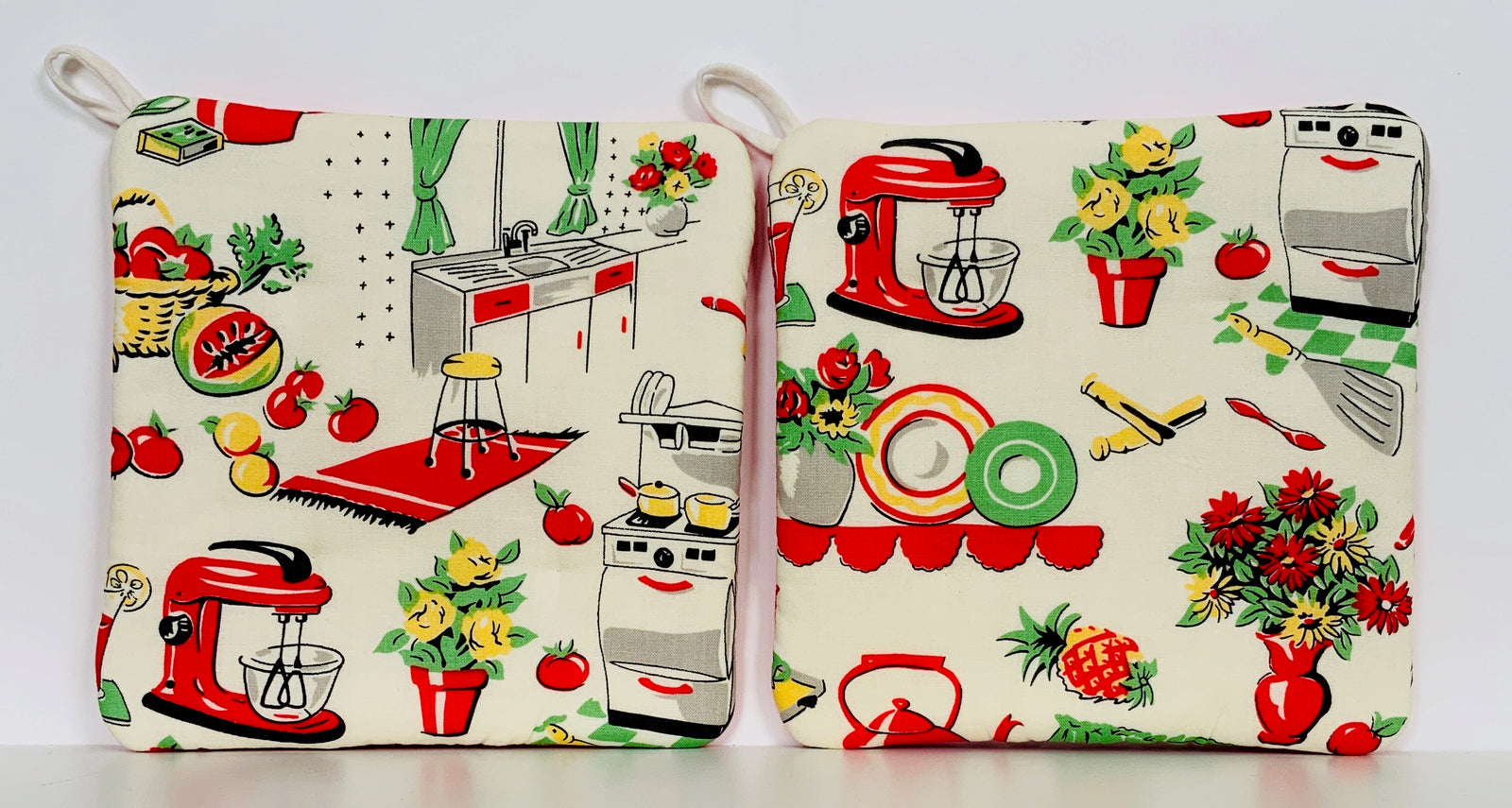 Hot Pads! Retro Kitchen