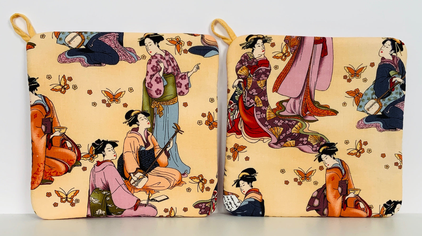 Hot Pads! Japanese Ladies