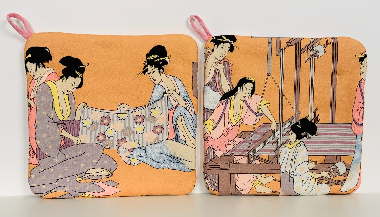 Hot Pads! Japanese Ladies