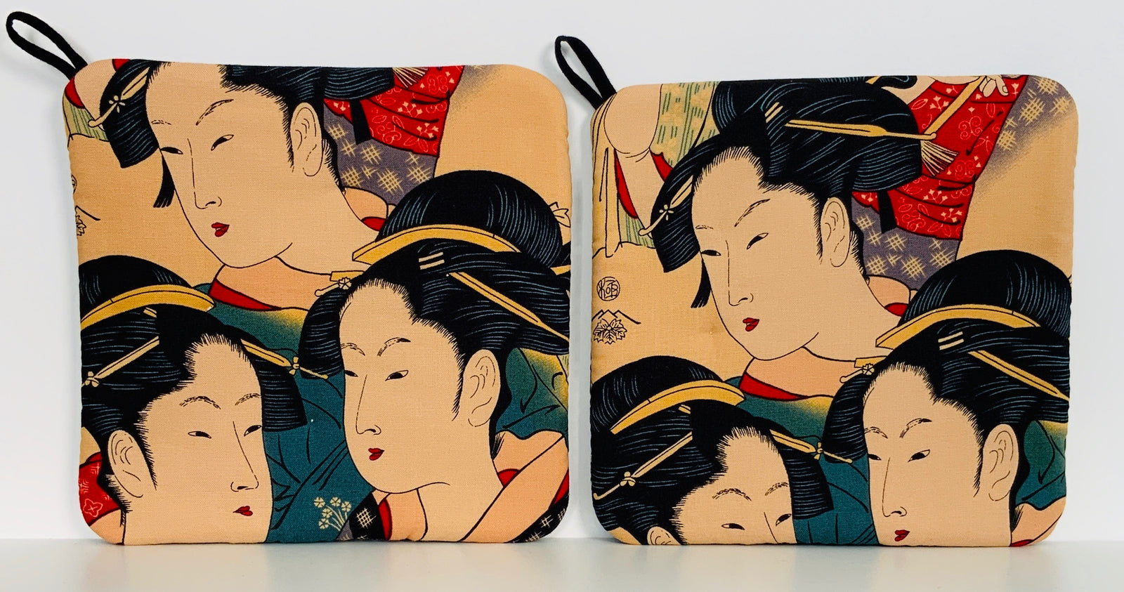 Hot Pads! Japanese Ladies