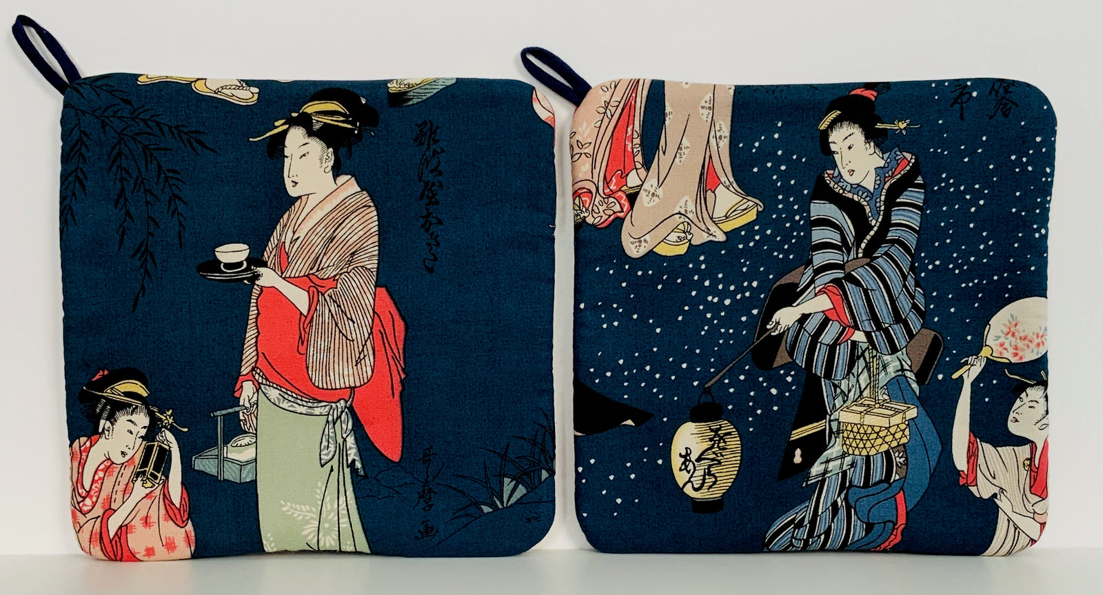 Hot Pads! Japanese Ladies