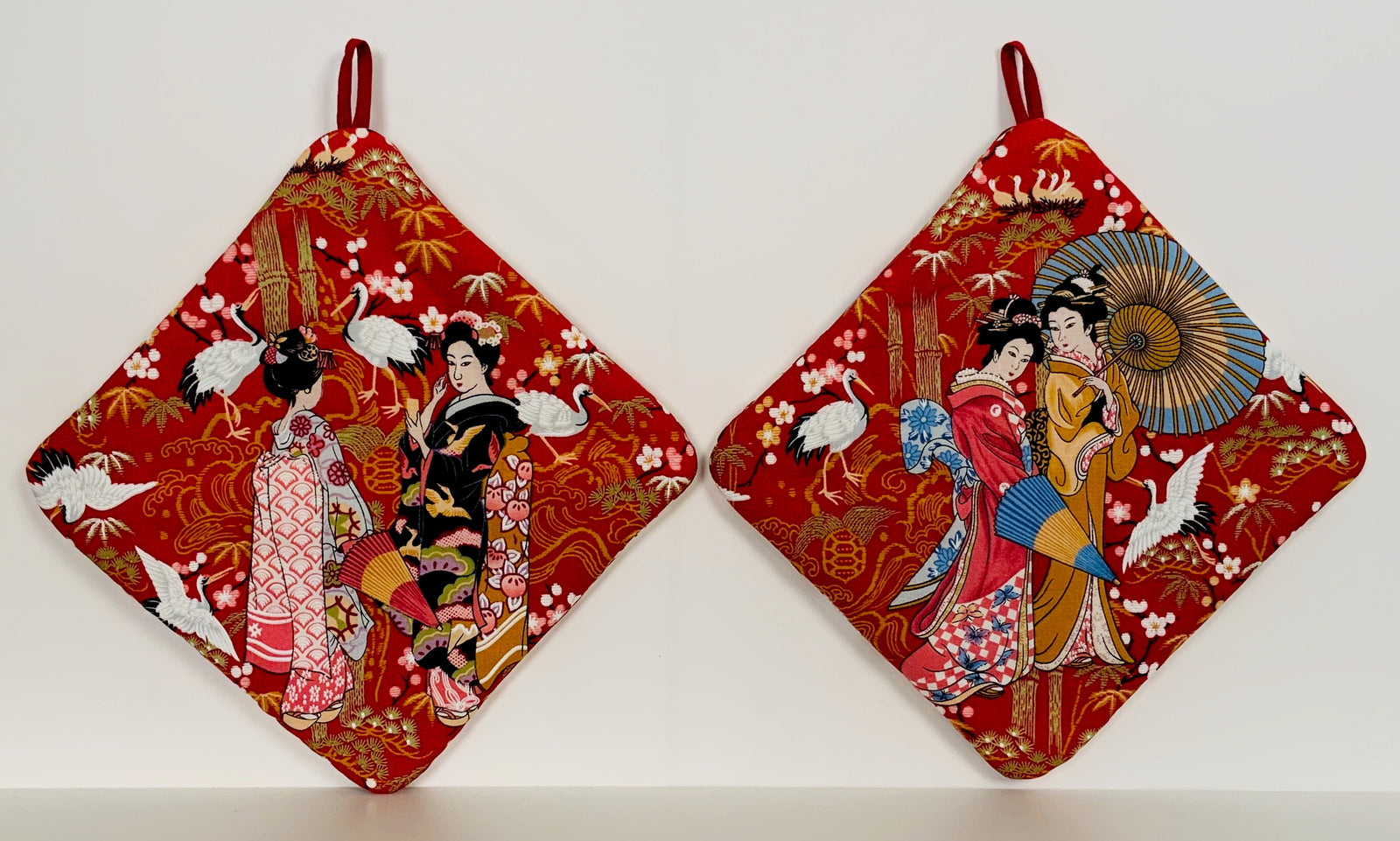 Hot Pads! Japanese Ladies