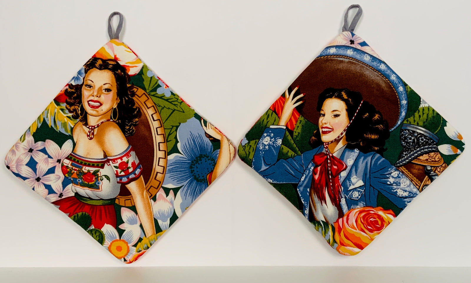 Hot Pads! PinUp Señorita Girls