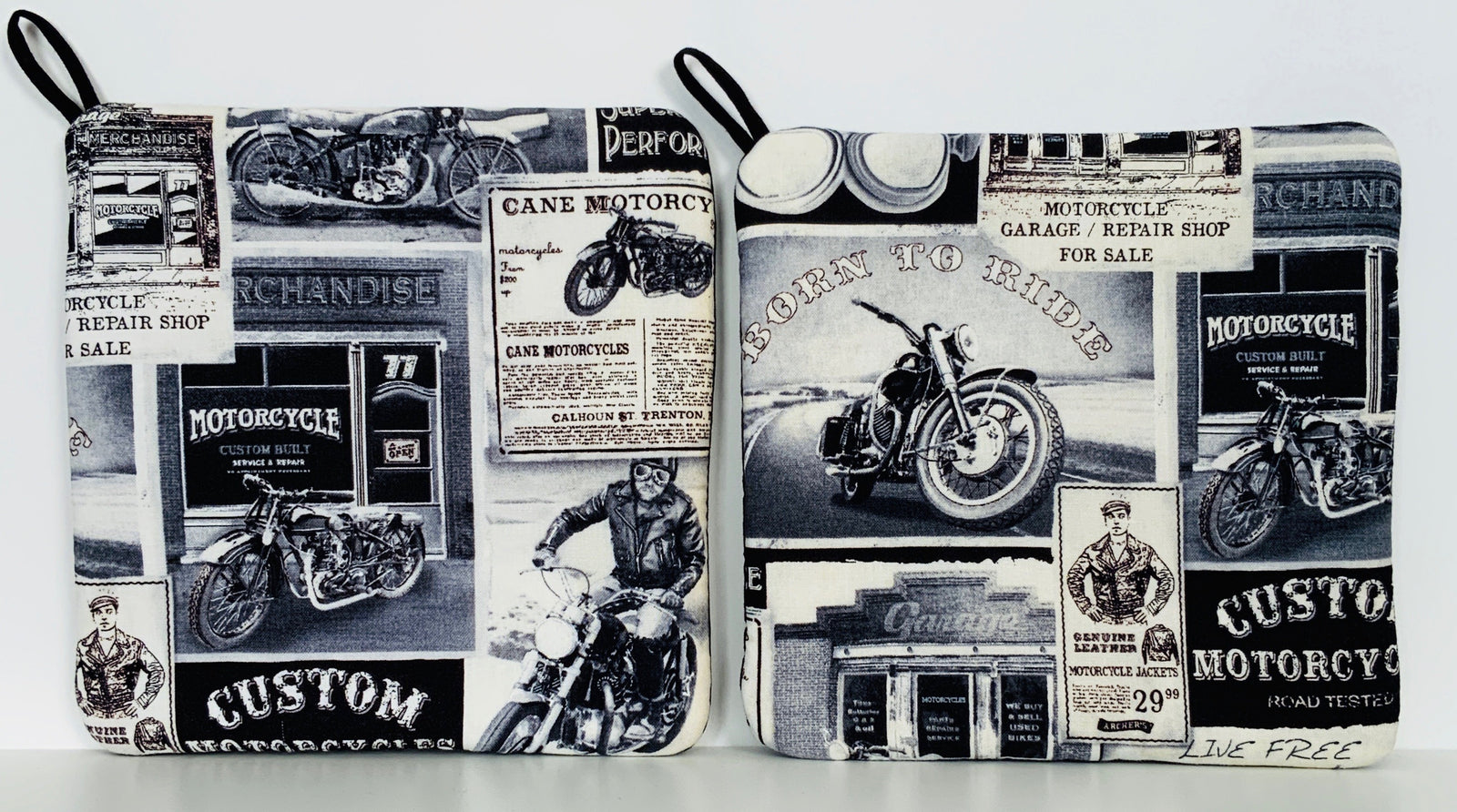 Hot Pads! Motorcycle