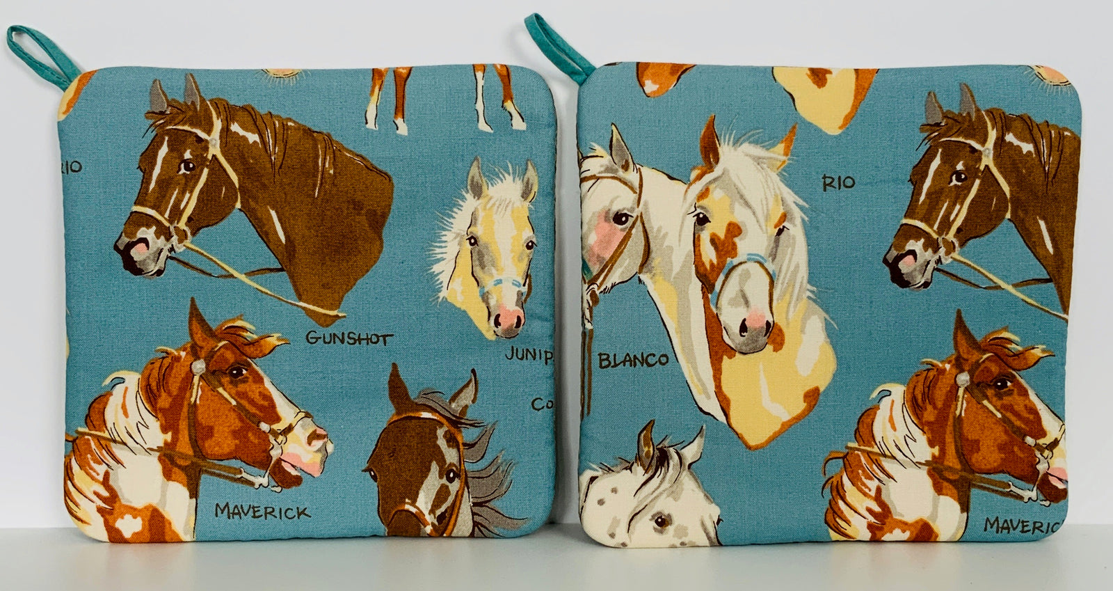 Hot Pads! Horses