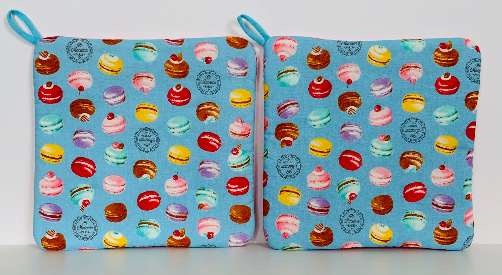 Hot Pads! Macarons