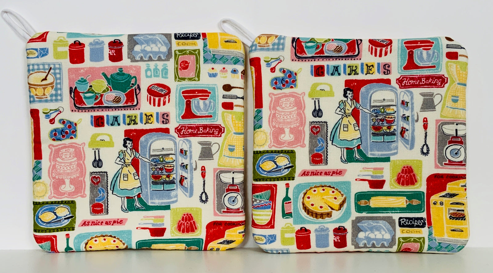 Hot Pads! Retro Kitchen