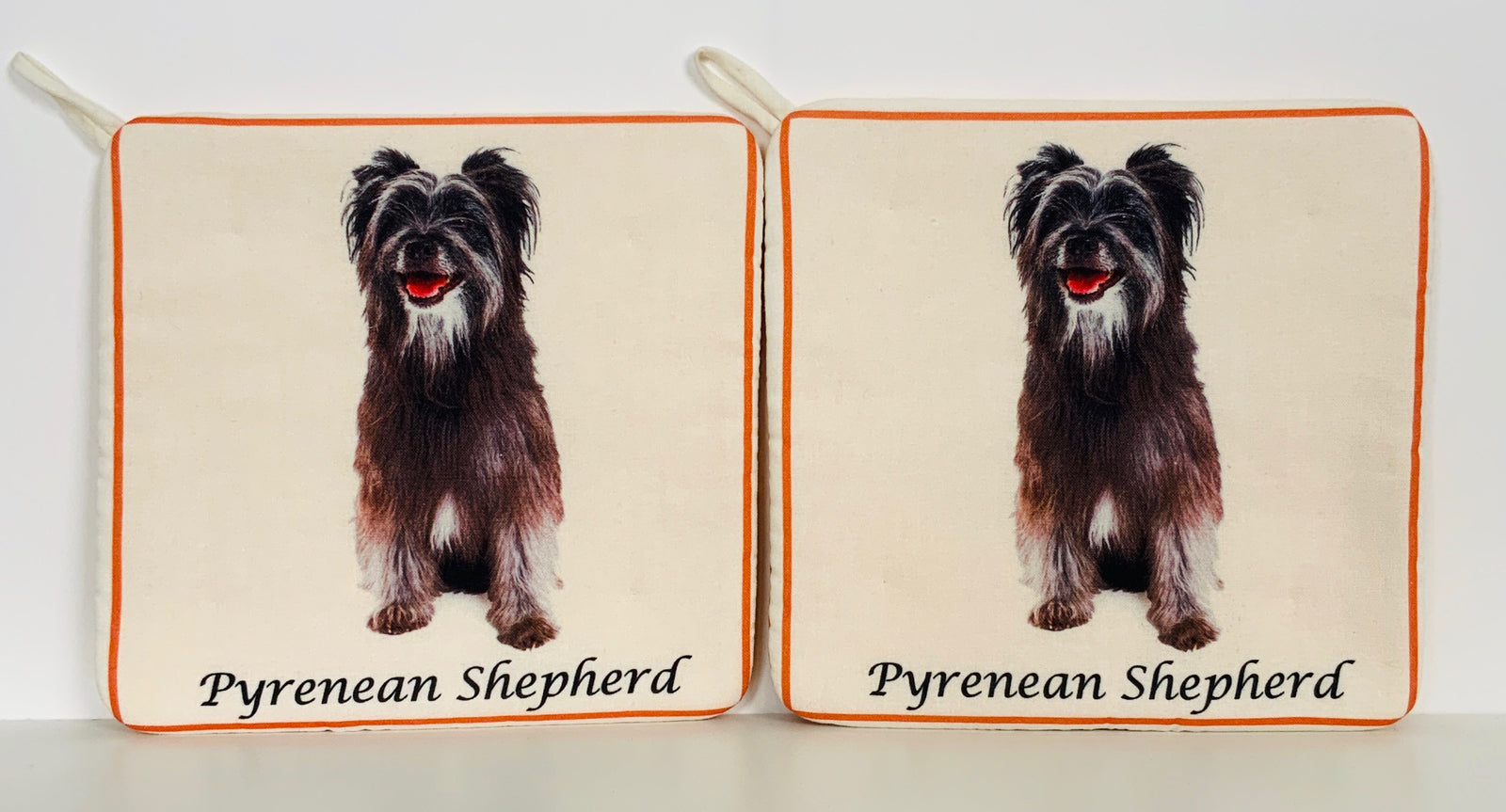 Hot Pads! Pyrenean Shepherd!