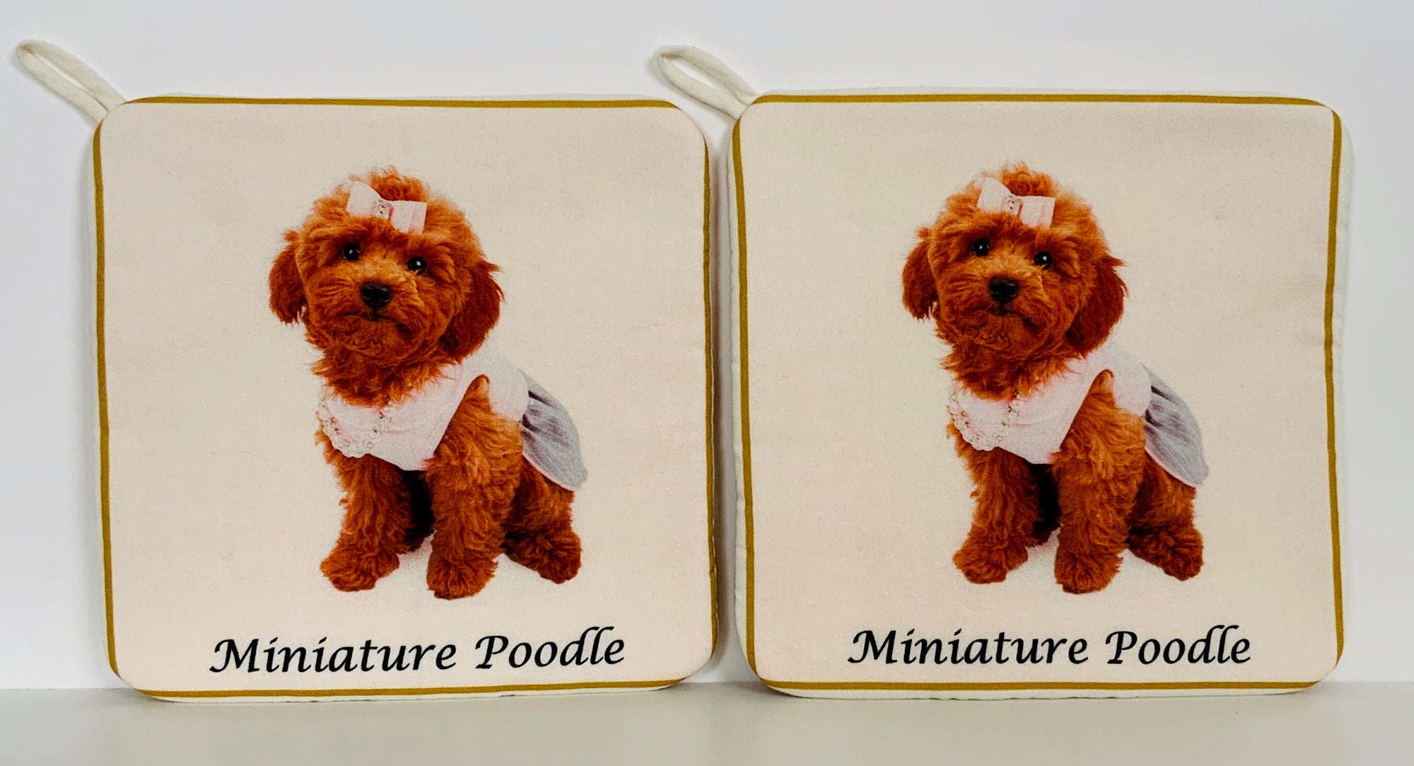 Hot Pads! Miniature Poodle