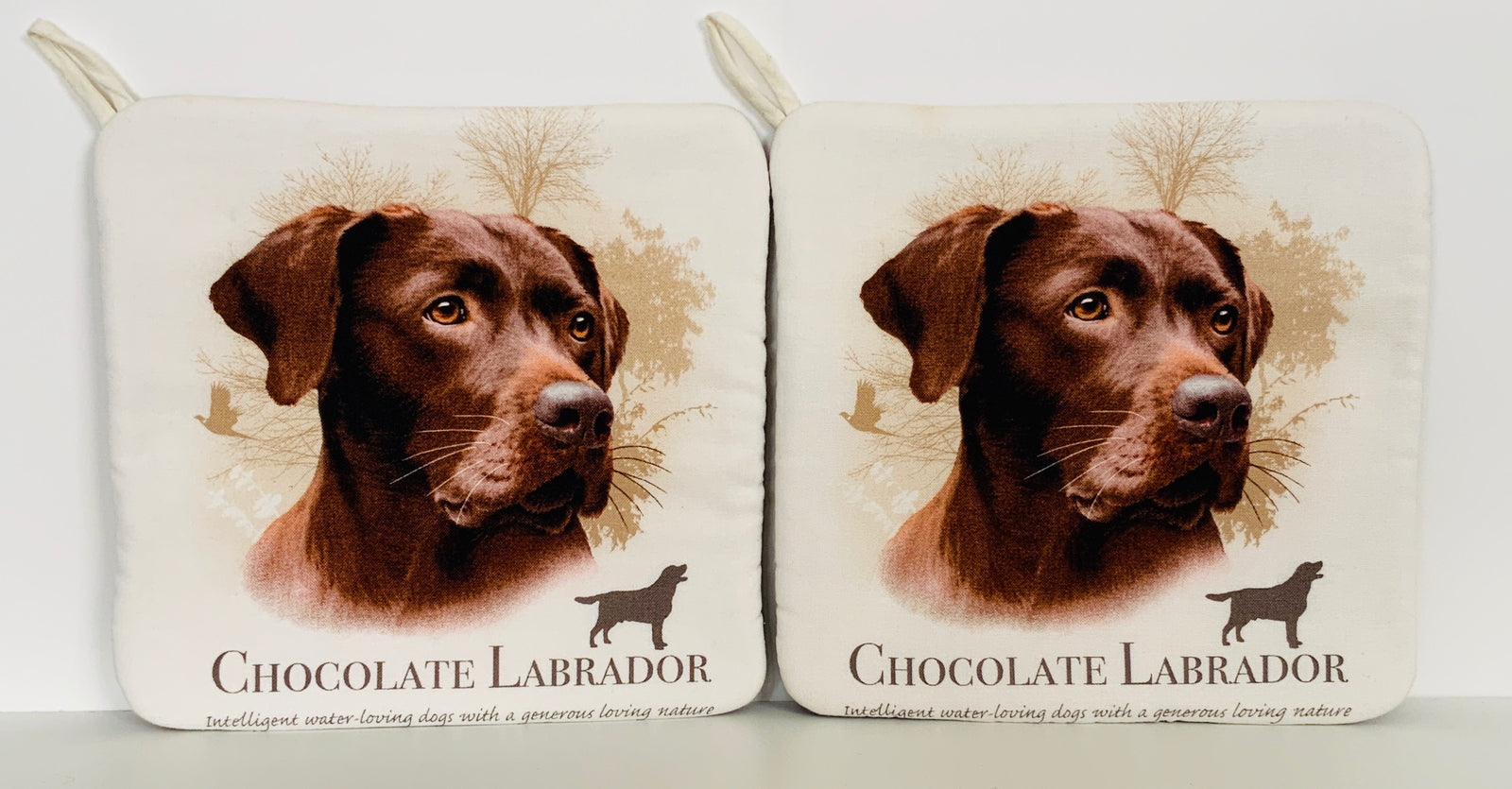 Hot Pads! Chocolate Lab