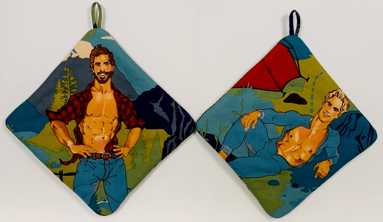 Hot Pads! Camping Boys