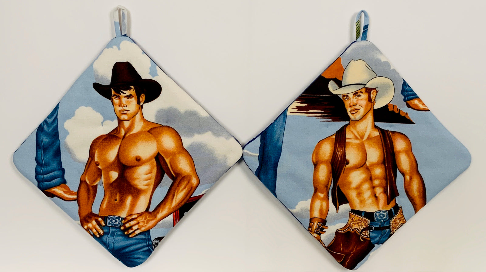 Hot Pads! PinUp CowBoys