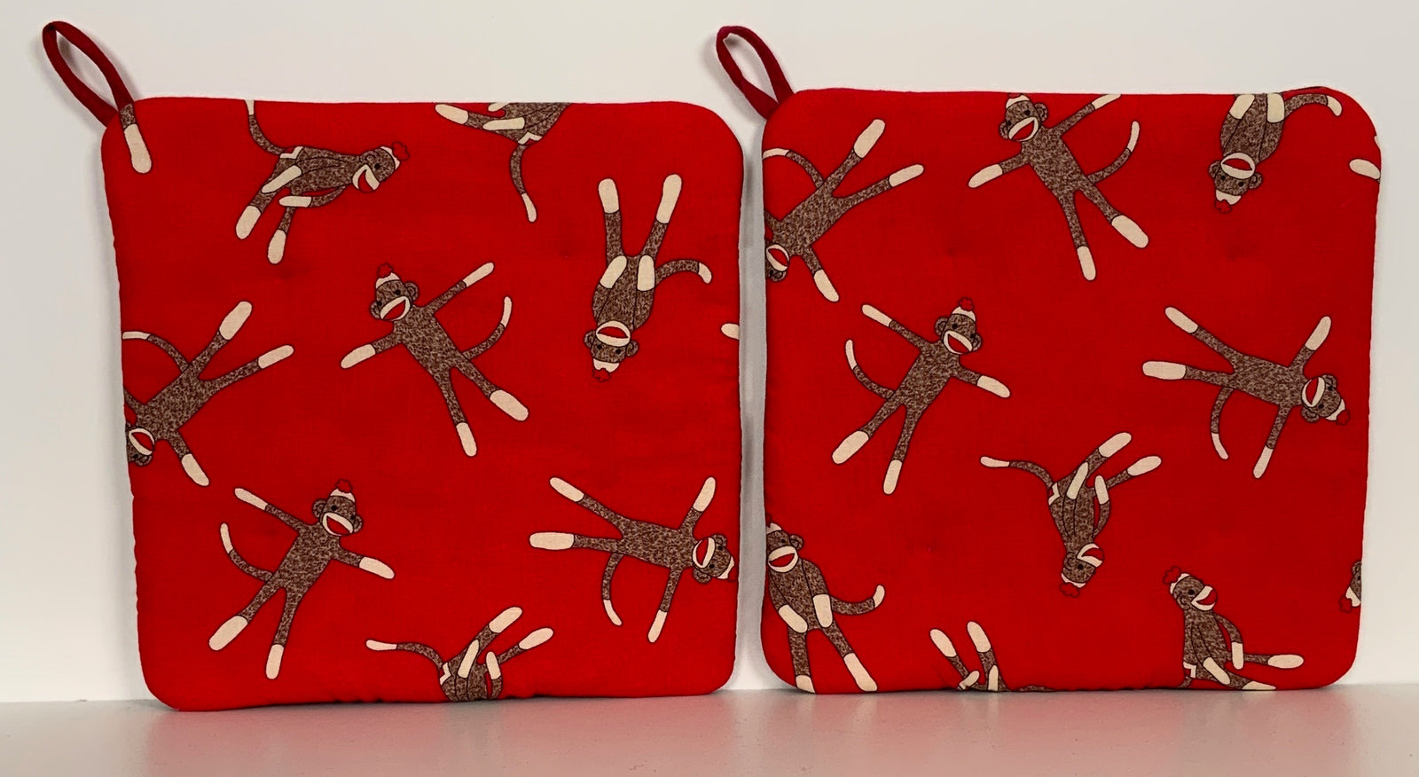 Hot Pads! Sock Monkey