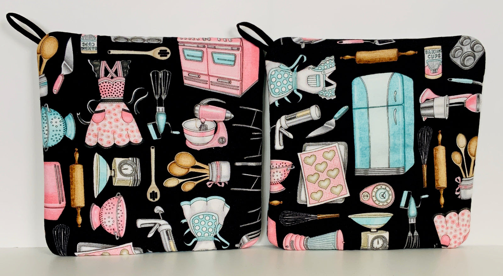 Hot Pads! Retro Kitchen