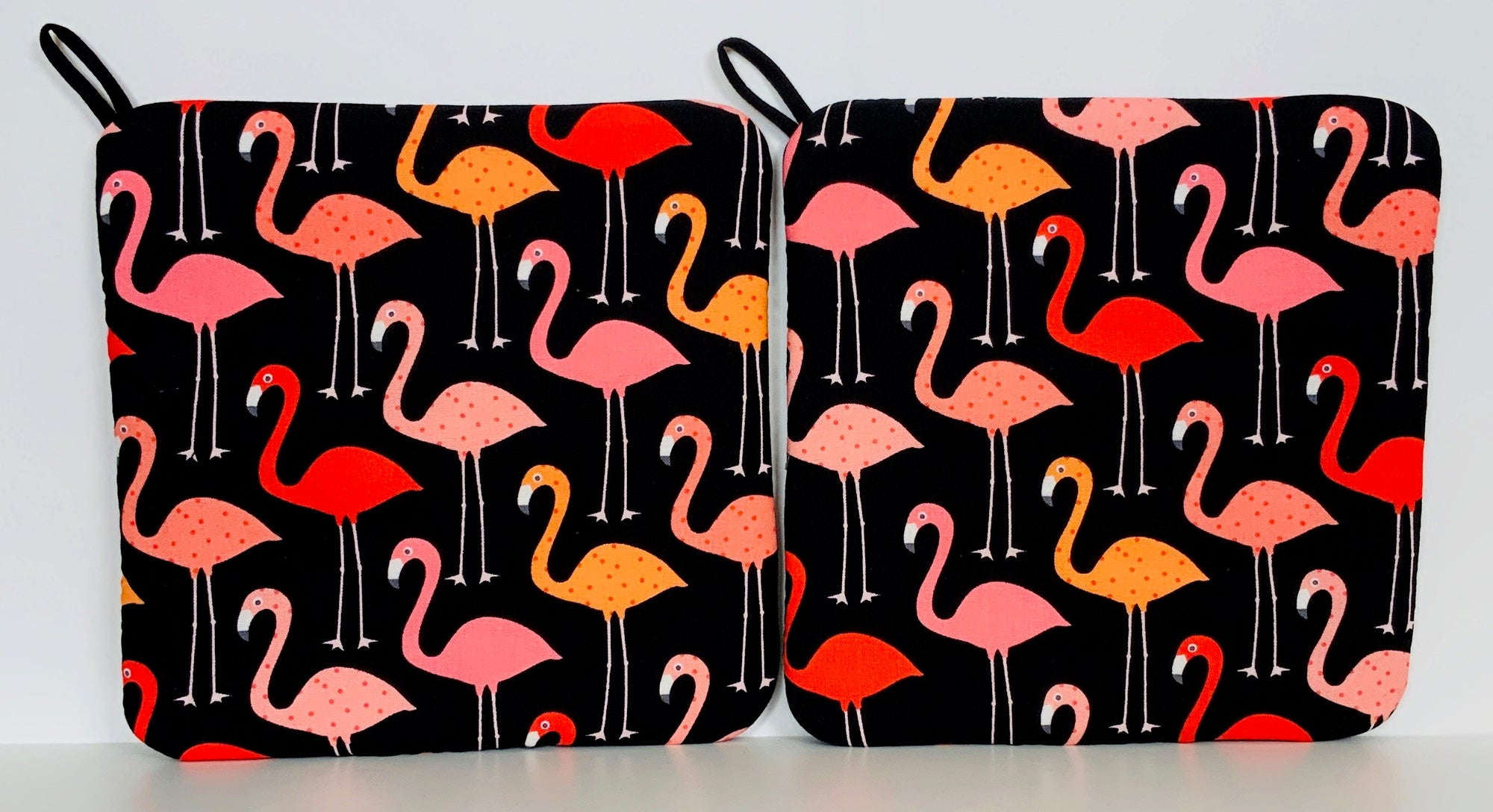 Hot Pads! Flamingos