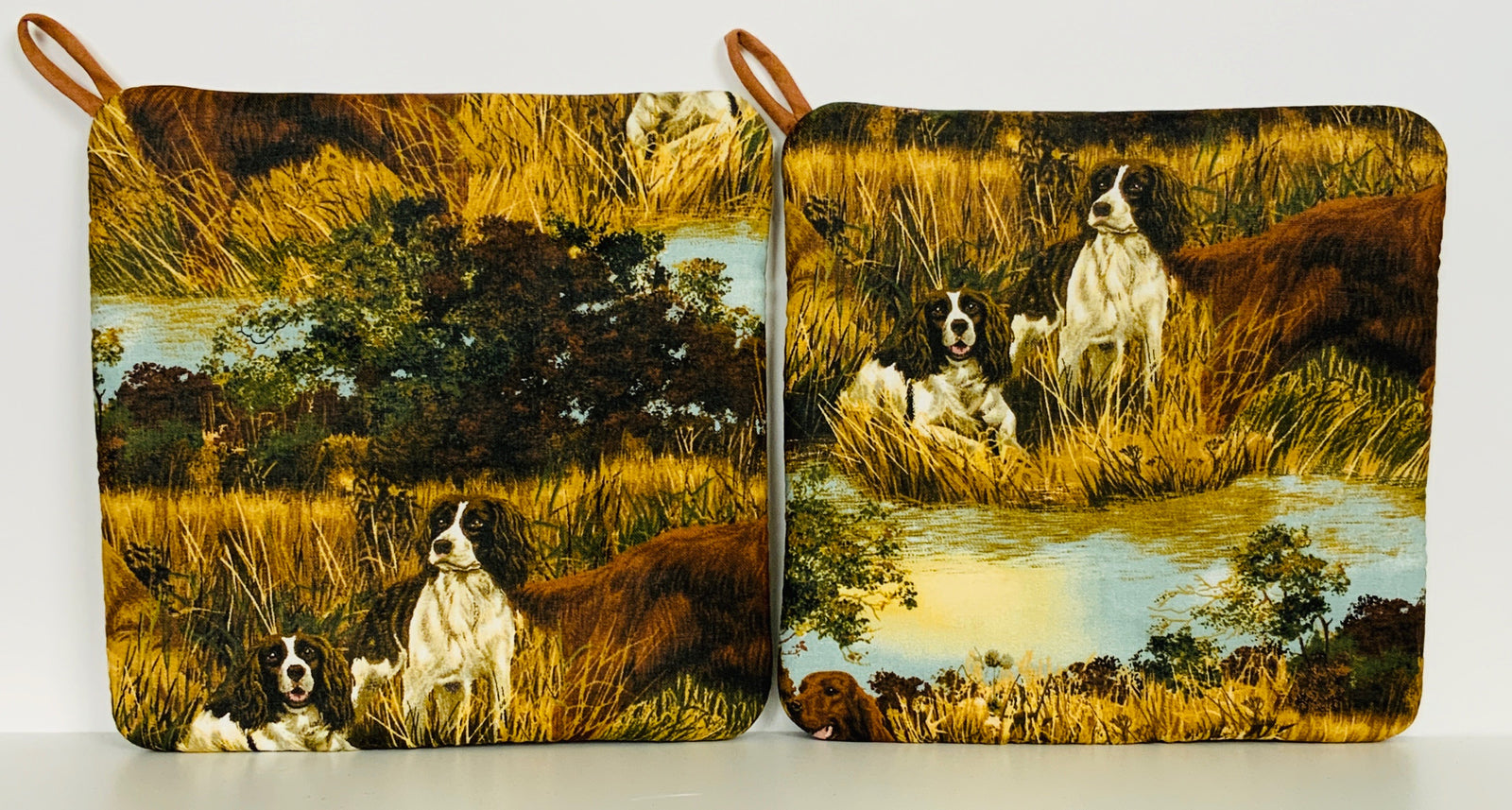 Hot Pads! English Springer Spaniels